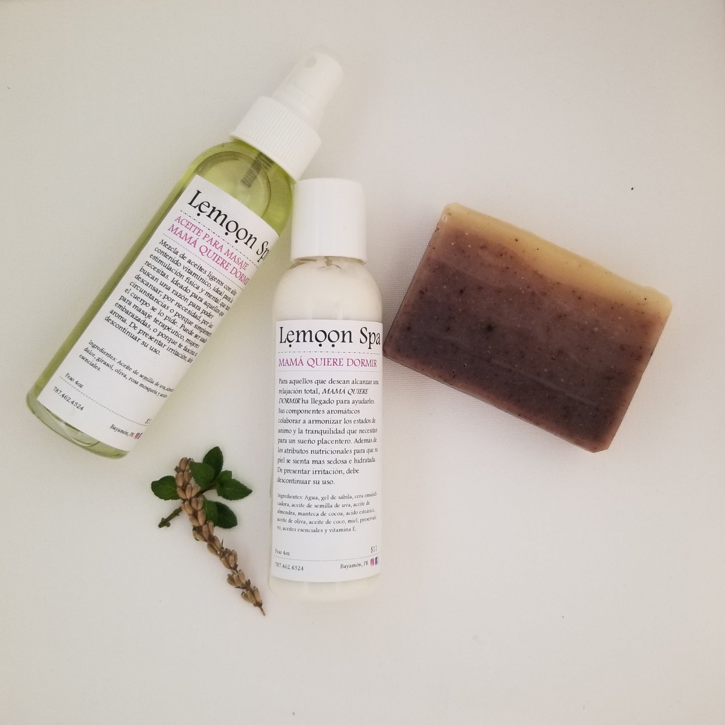 Aceite de Masaje Mamá Quiere Dormir